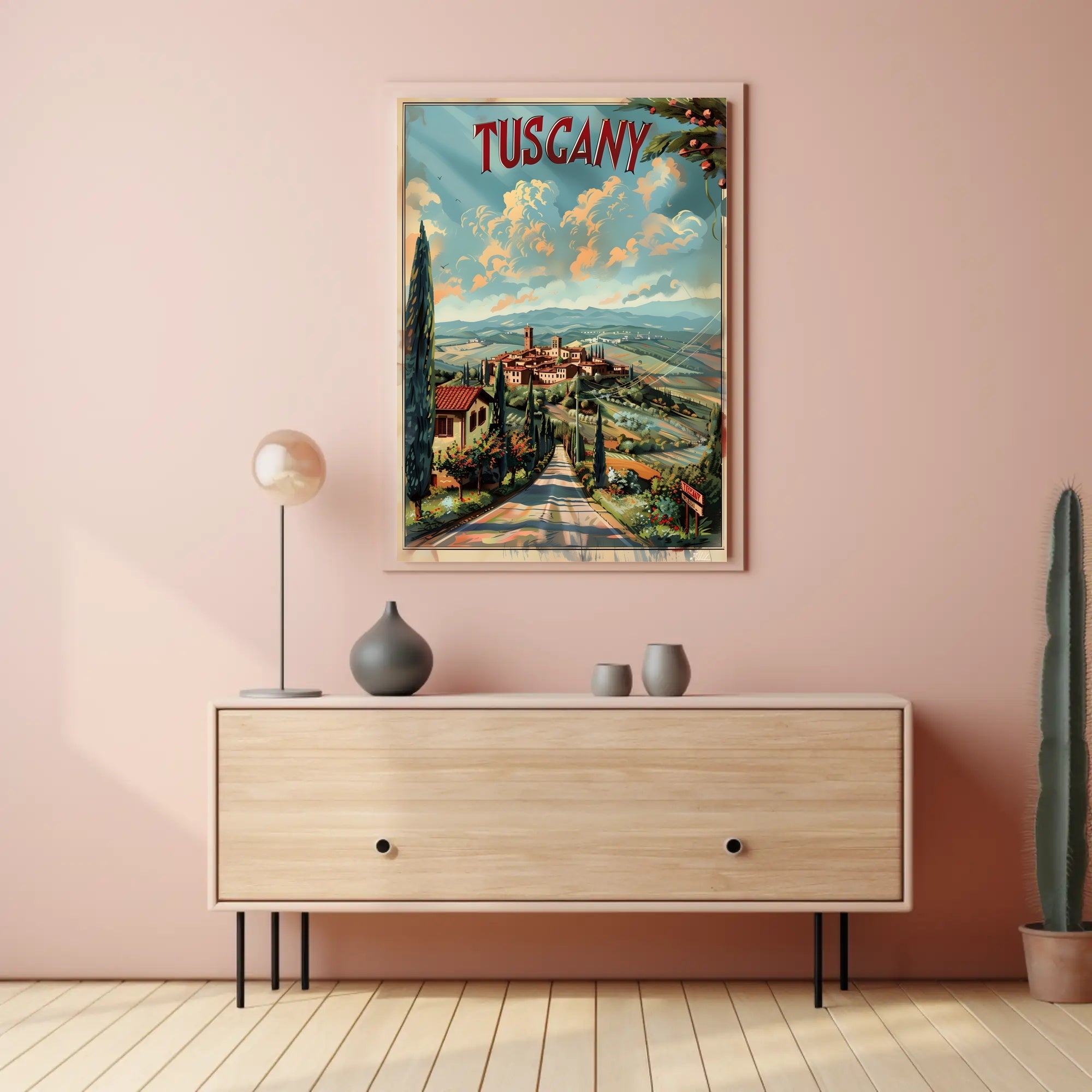 Enchanting Tuscany Poster