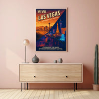 Viva Las Vegas A Modern Day Marvel Poster