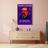 Grover Cleveland 24th President Poster