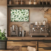 Lush Greenery and Gold Accents Poster