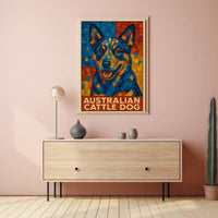 Australian Cattle Dog Art Poster
