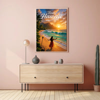 Visit Hawaii Poster PosterGoat