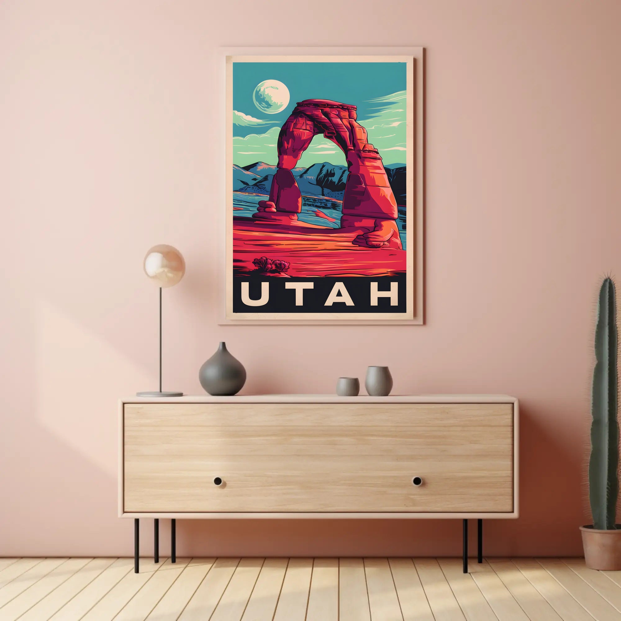 Iconic Utah Landscape Poster