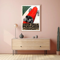 Coppa della Perugina Racing Poster