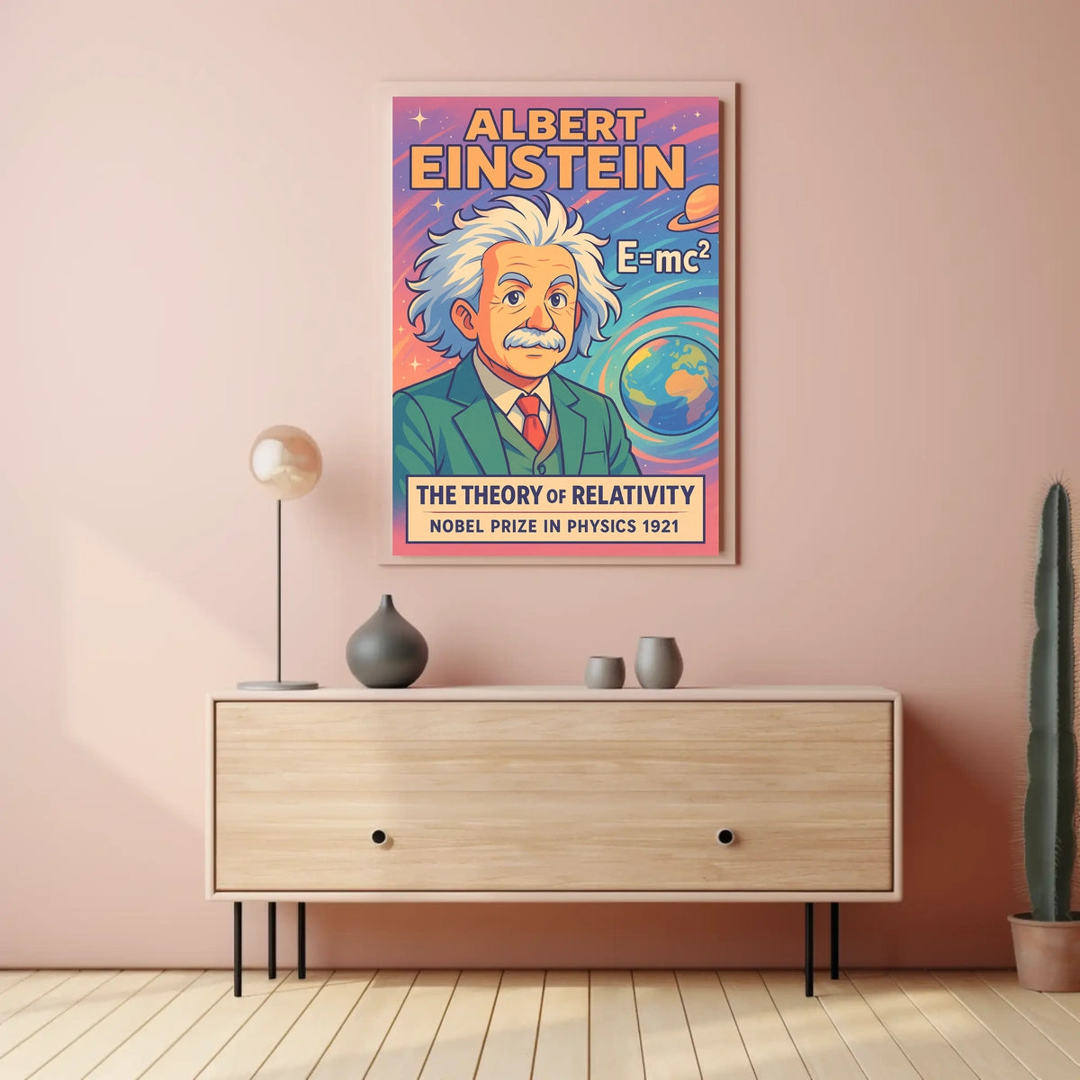 Albert Einstein The Theory Of Poster