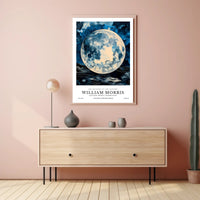 William Morris Cotton Prints Exhibition Poster