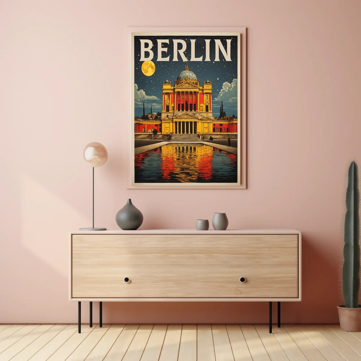 Berlin by Night Poster