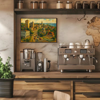 Monrovia Cityscape Vibrant Wanderlust Photography Poster