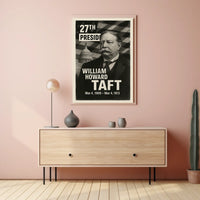 William Howard Taft 27th President of the United States Digital Montaje Poster