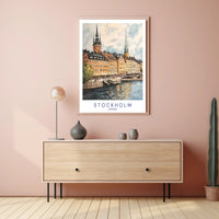 Scenic Stockholm Poster PosterGoat