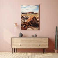 Petrified Forest Travel Poster Vintage National Park