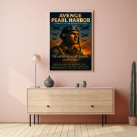 Avenge Pearl Harbor Poster