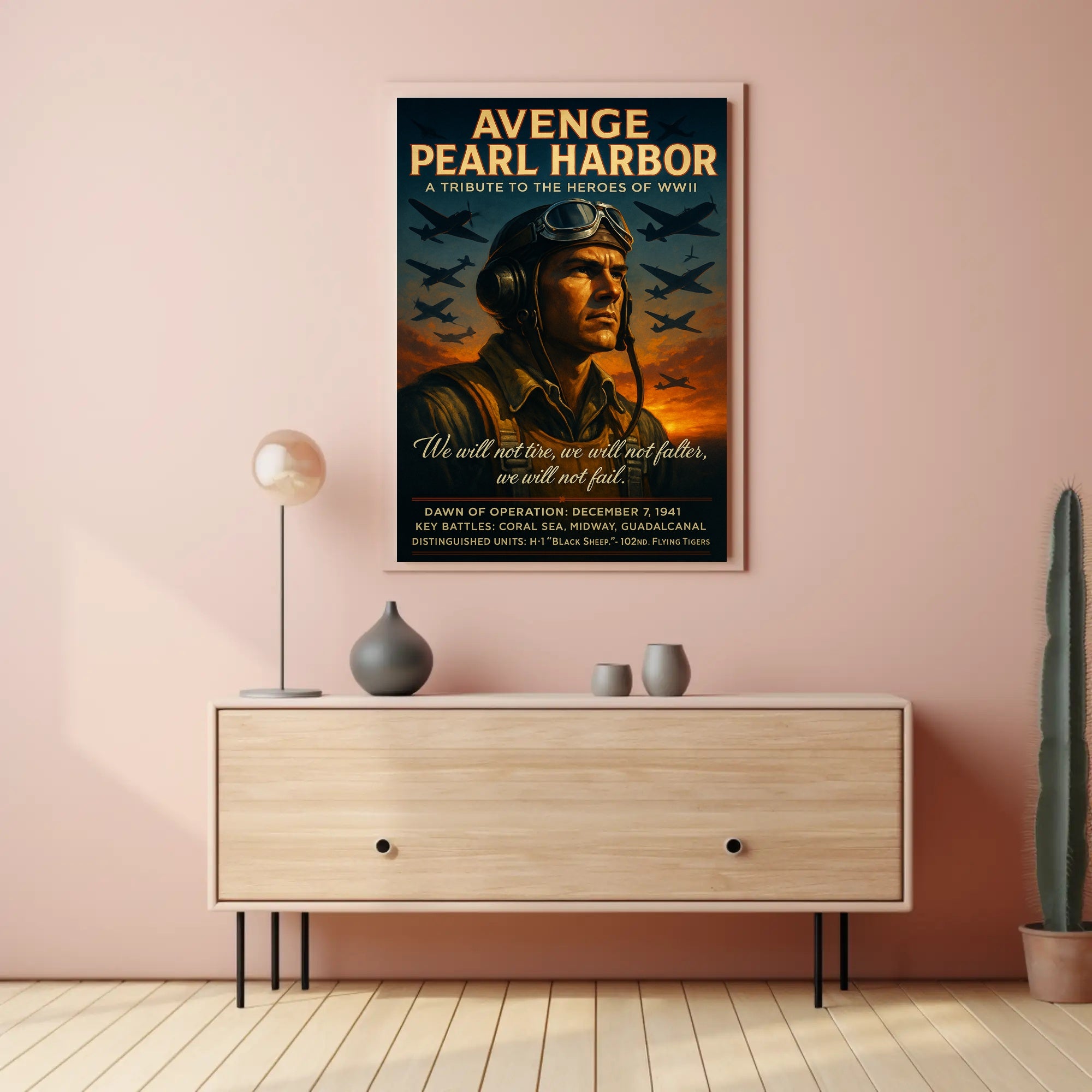 Avenge Pearl Harbor Poster