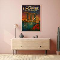 Experience Singapore A City of Wonders Poster