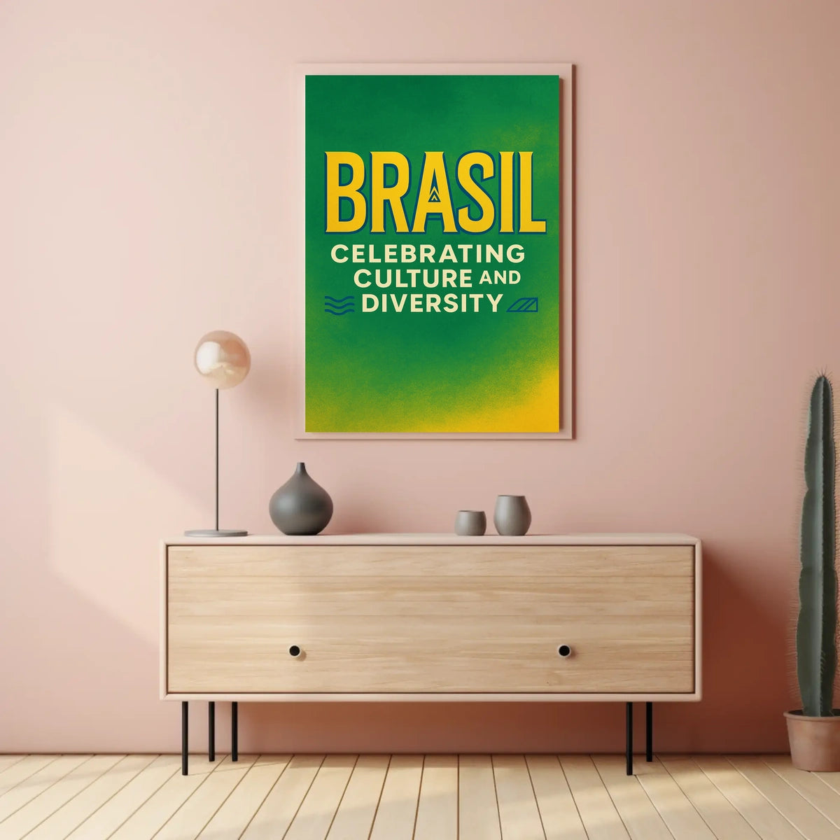 Celebrating Culture and Diversity in Brasil Poster