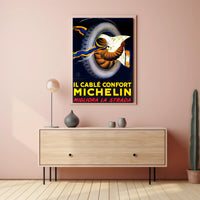 Michelin Tire Advertisement Poster