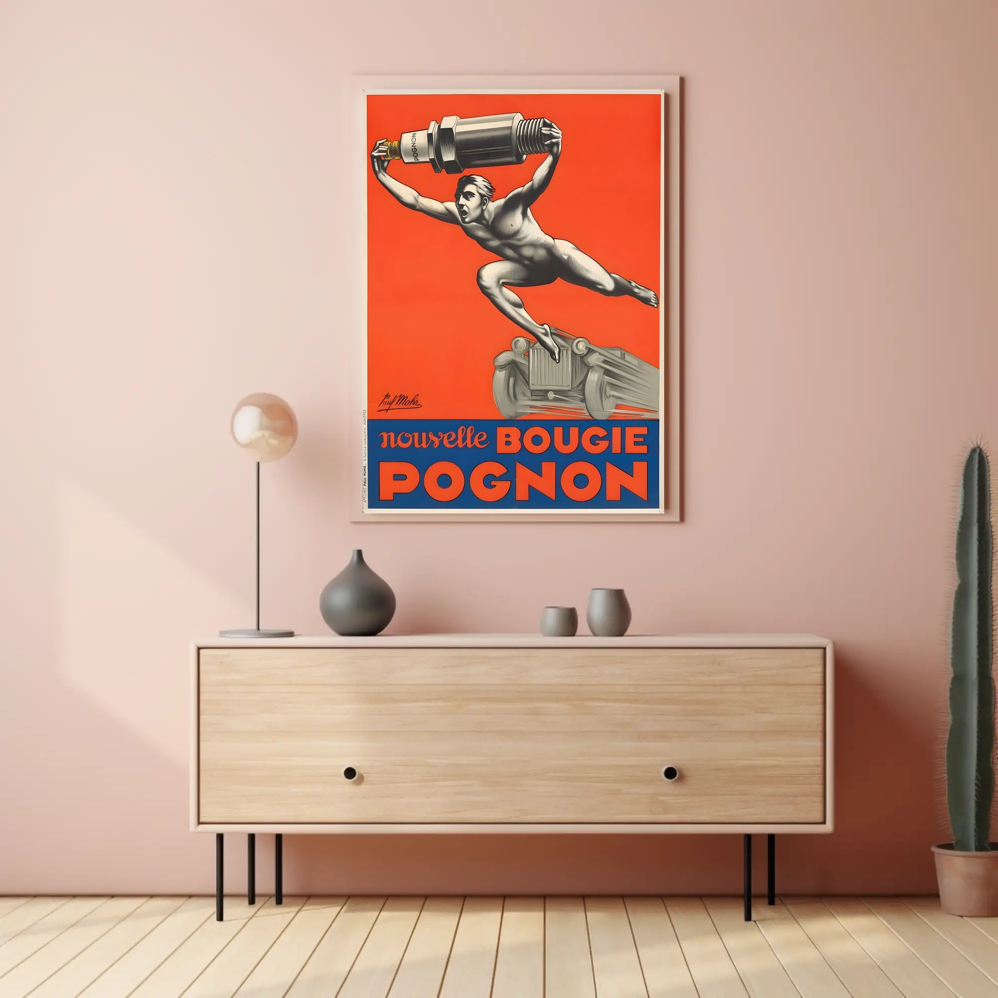 Nouvelle Bougie Pognon Poster