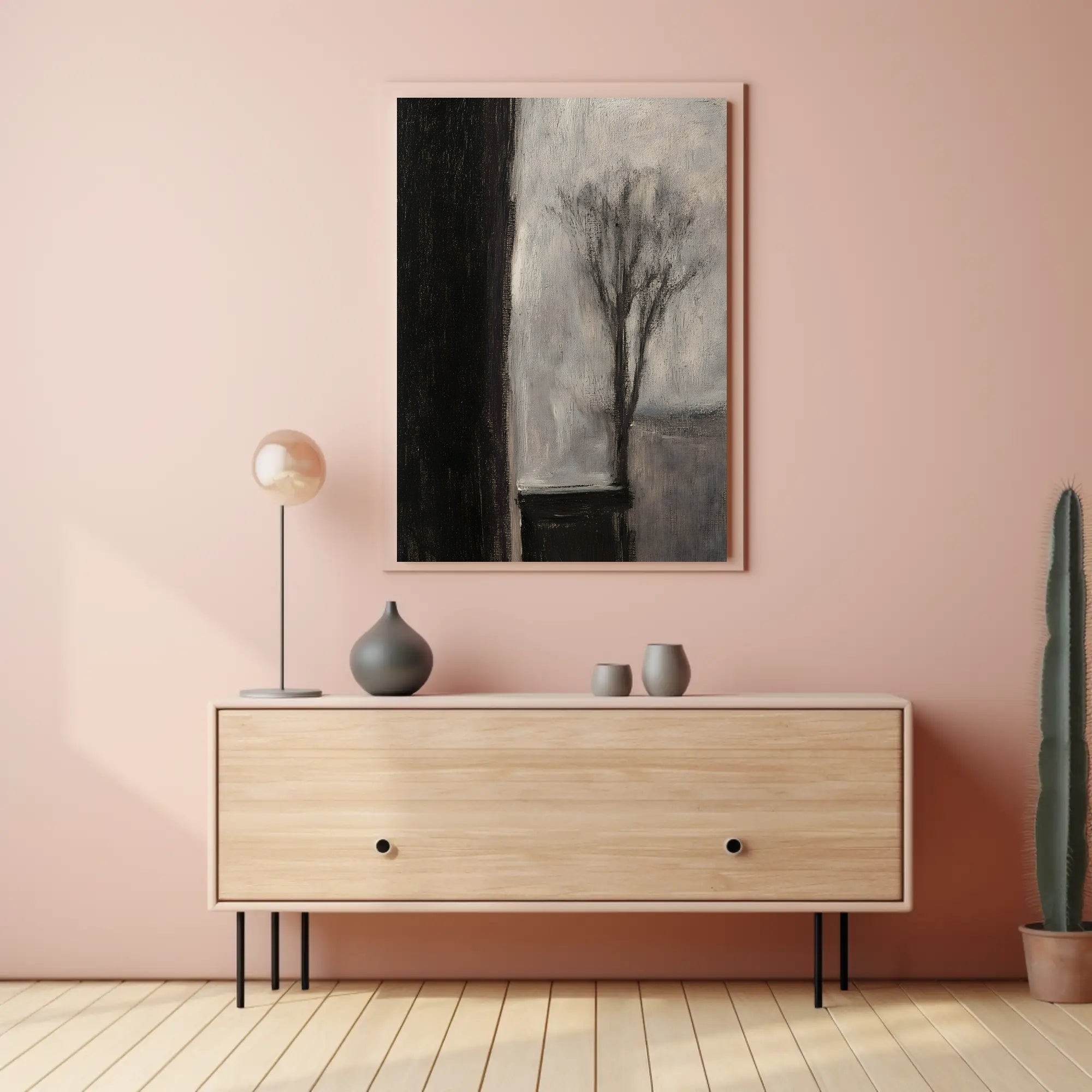 Abstract Dreamscape Modern Artistic Poster Print PosterGoat