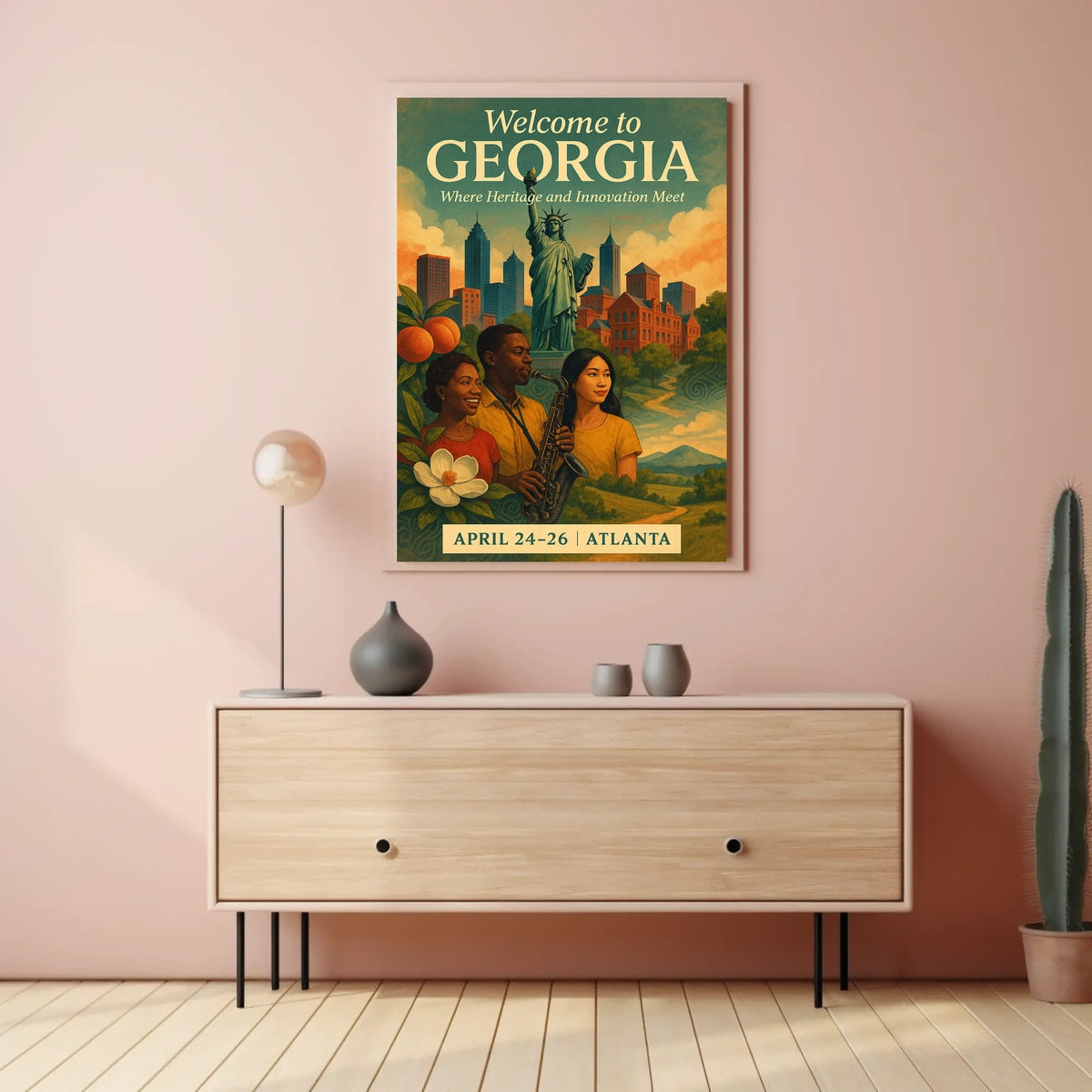 Welcome To Georgia Poster