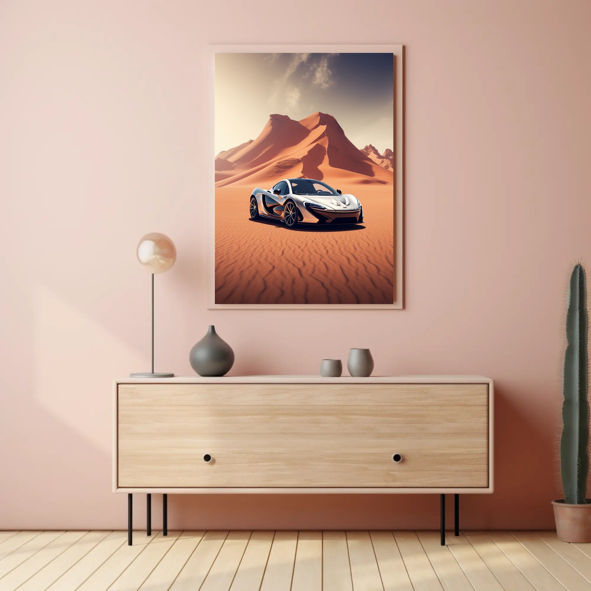 Supercar Oasis Poster PosterGoat