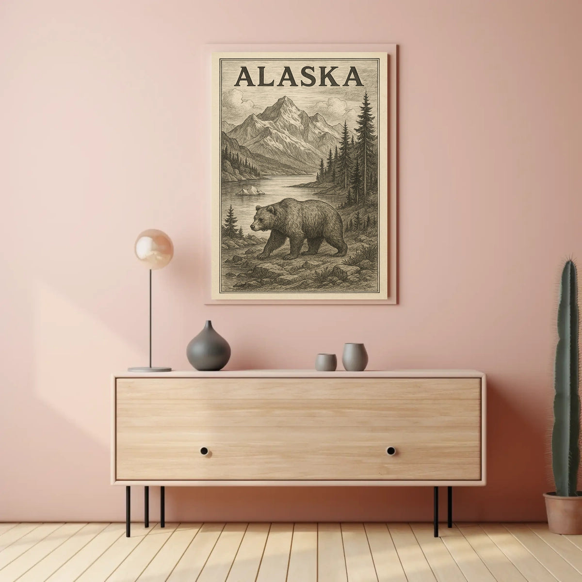 Alaska Wilderness Poster