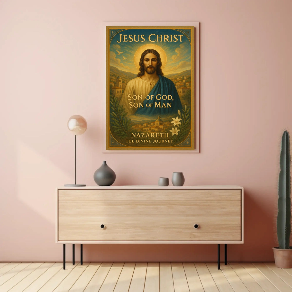 Jesus Christ The Divine Journey Poster