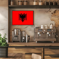 Albania Flag Poster