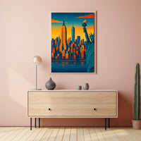 Iconic New York Skyline Poster