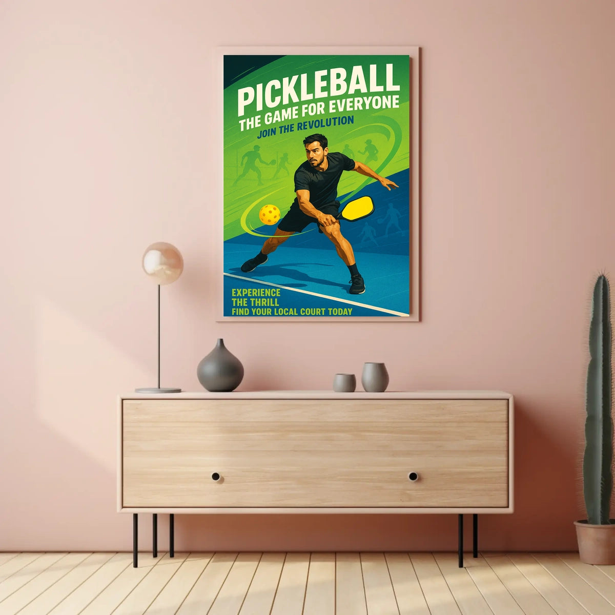 Pickleball Revolution Poster