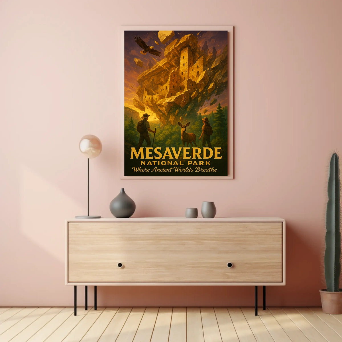 Mesa Verde Cliff Dwellings National Park Poster