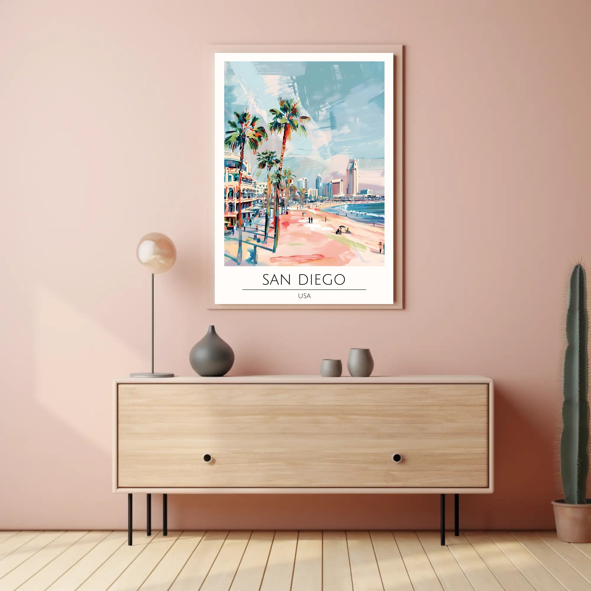 San Diego Scenic Poster PosterGoat