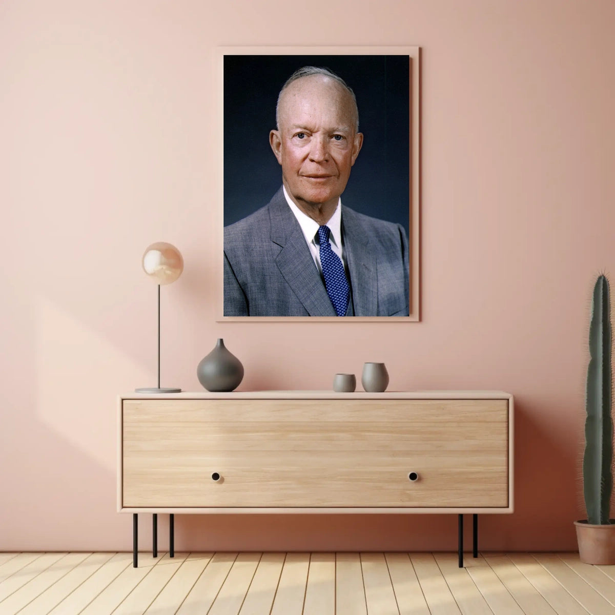 Formal Presidential Portrait – Dwight D. Eisenhower Poster