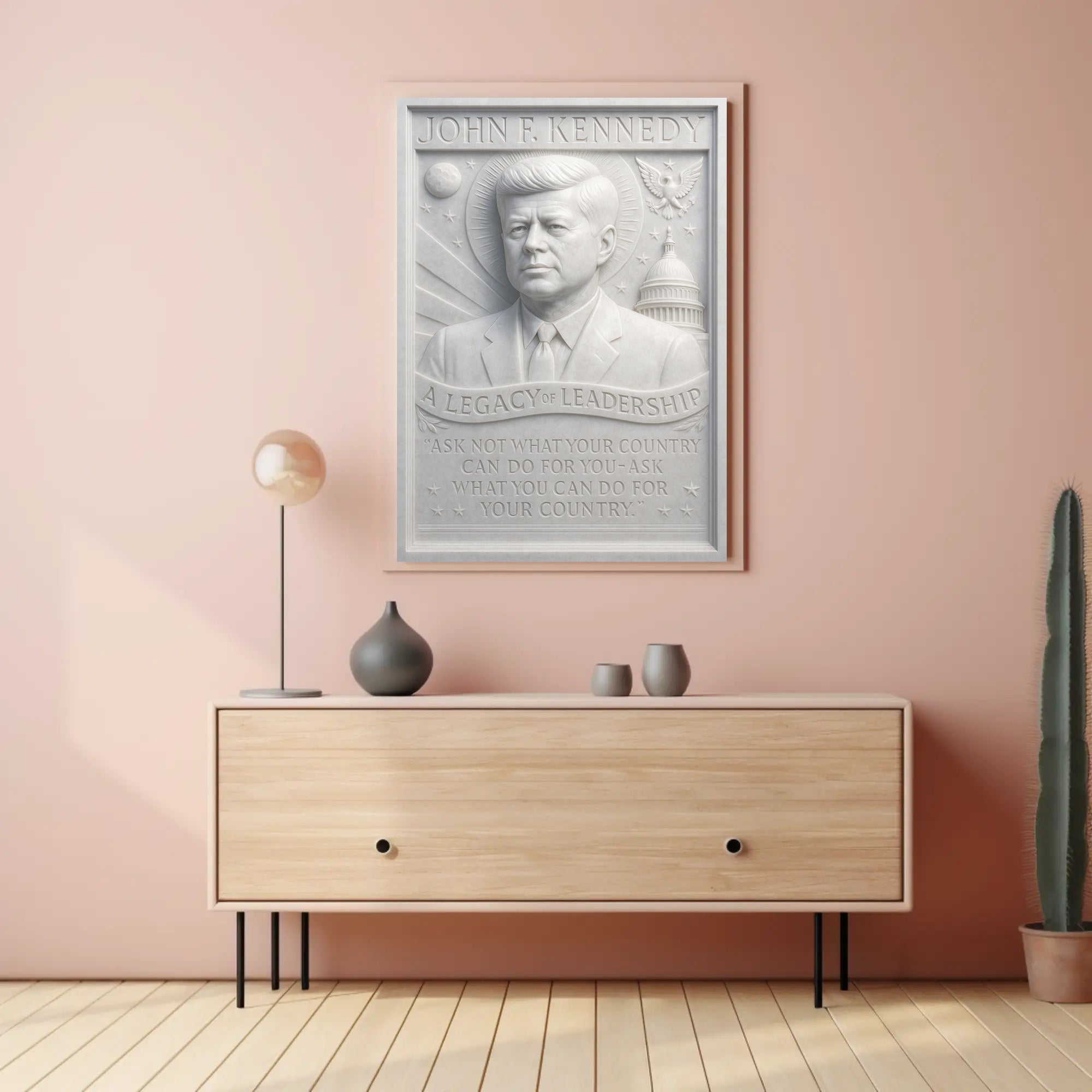 Timeless Leadership in Historical or Presidential Poster