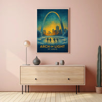 Arch Of Light St. Louis Poster