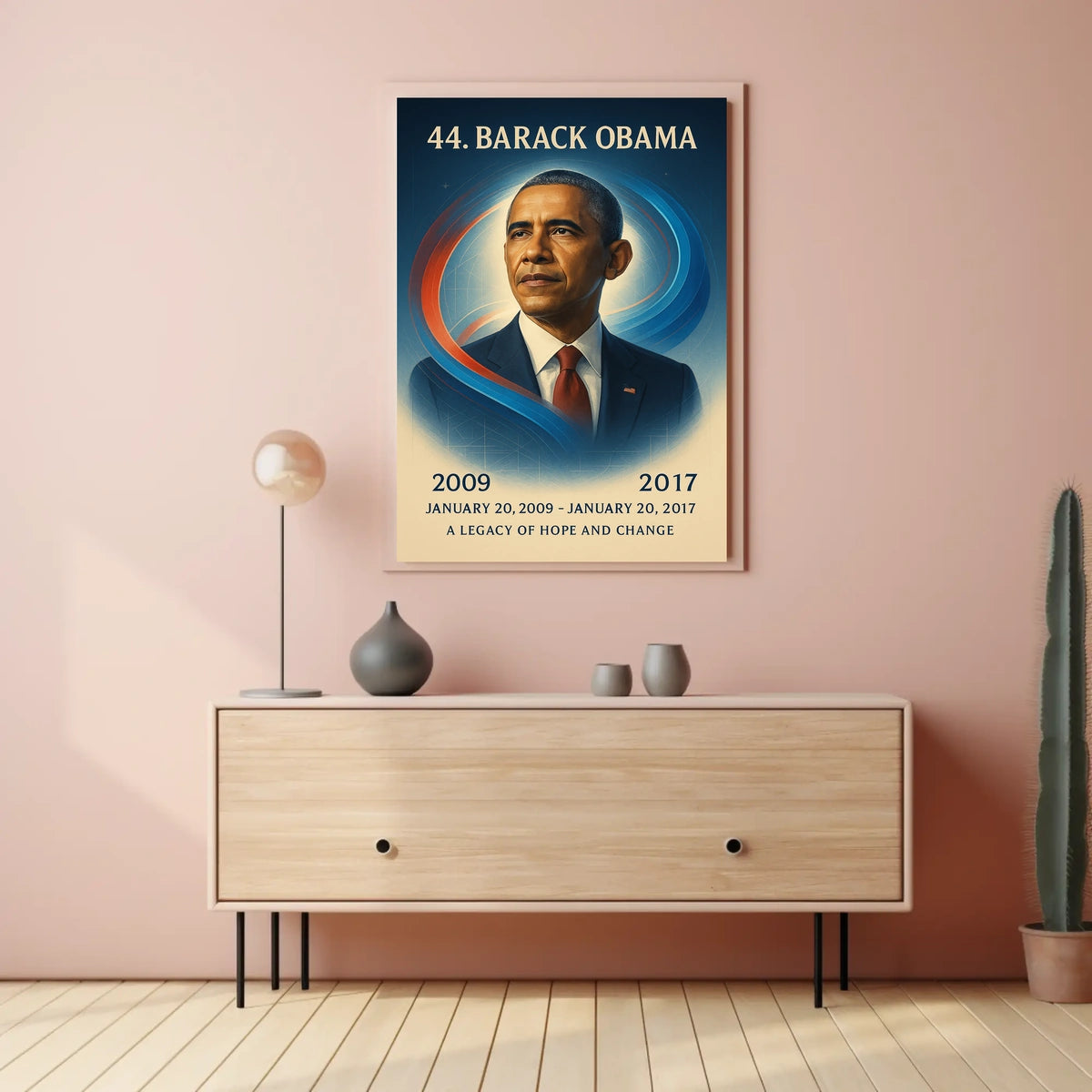 Legacy of Hope Obama Historical Presidential Poster