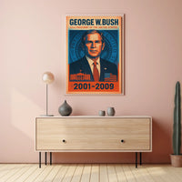 George W. Bush 43rd President Poster