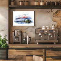 Majestic Mountain Landscape Poster