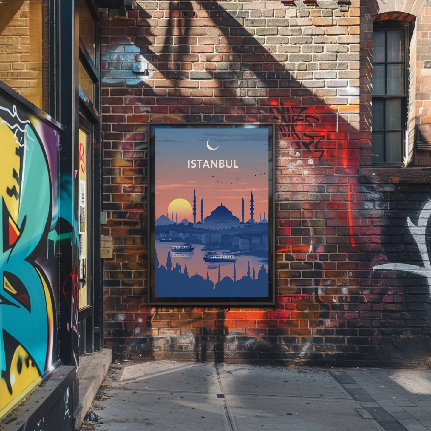 Istanbul: Sunset & Mosques Poster