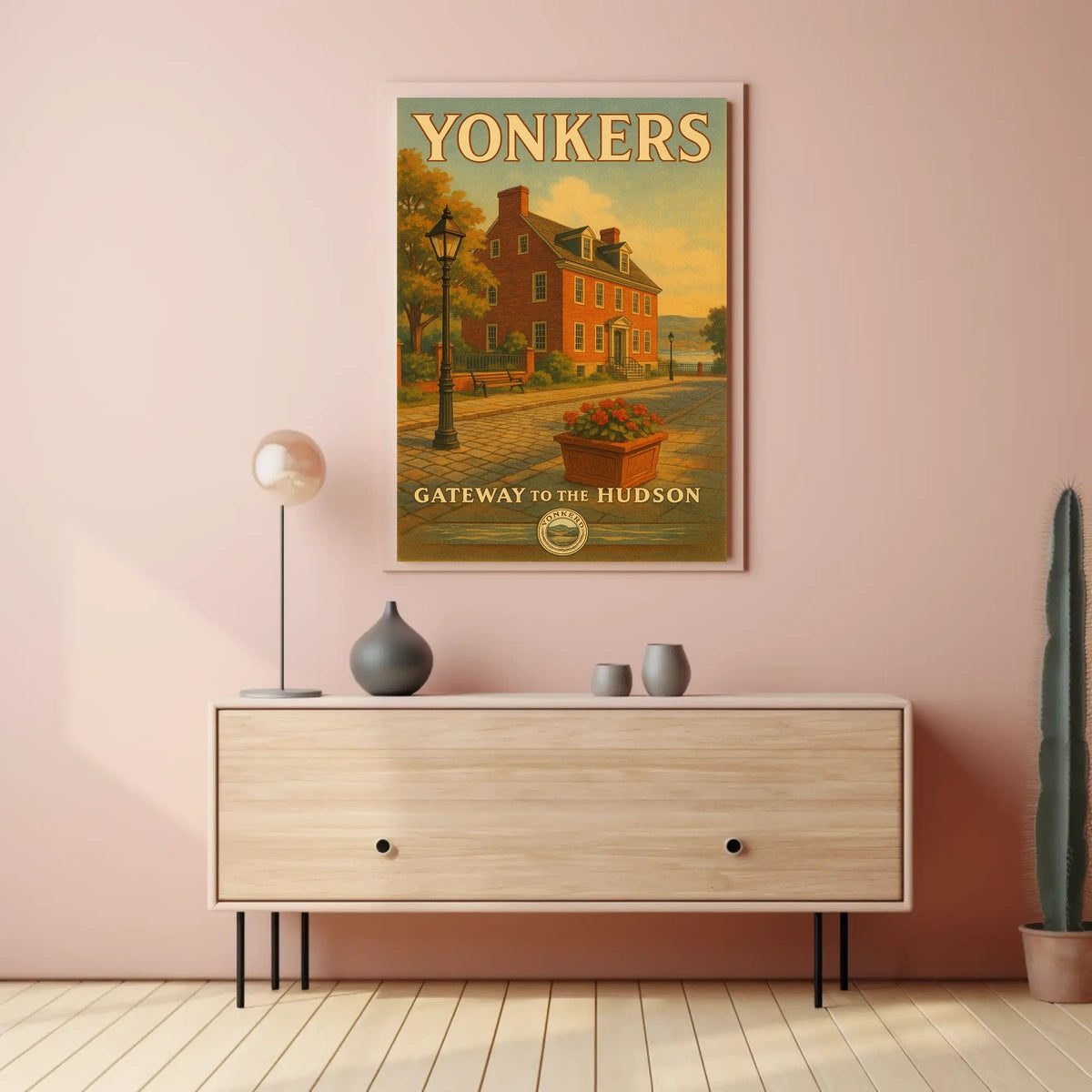 Yonkers Gateway to the Hudson Poster