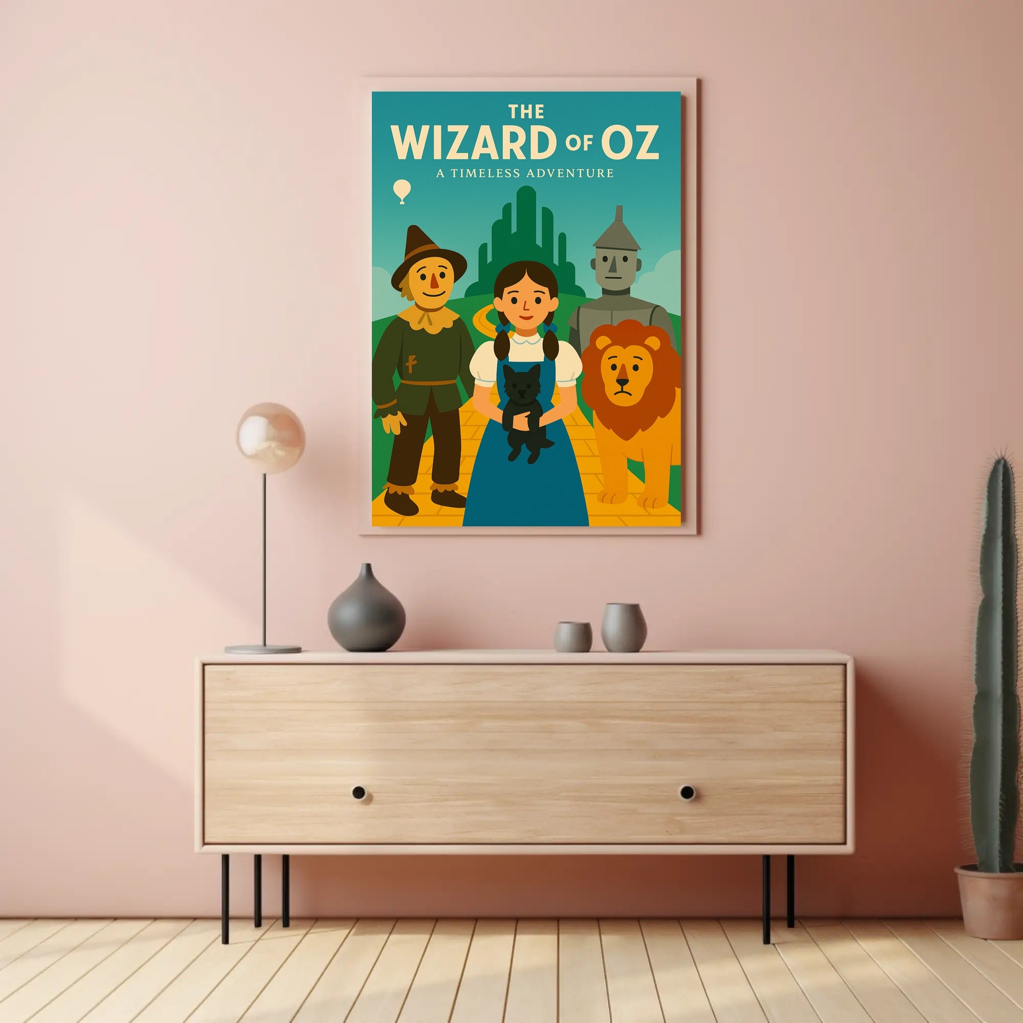 The Wizard of Oz Adventure in a Fantasy or Mythology Poster PosterGoat