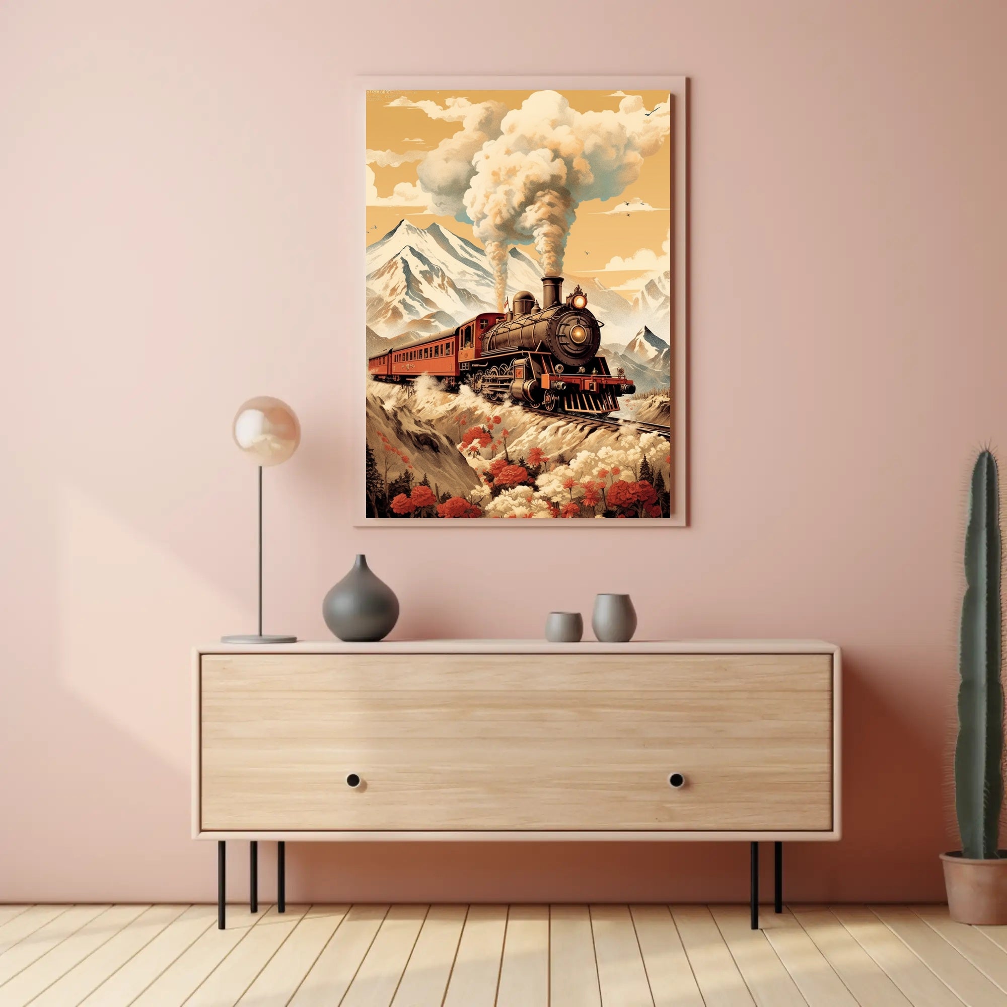 Journey Through the Mountains Poster