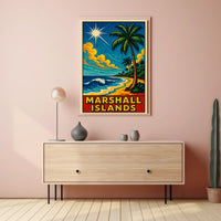 Marshall Islands Paradise Poster