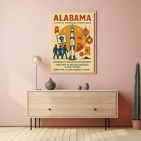 Alabama A State of Historical Significance Poster