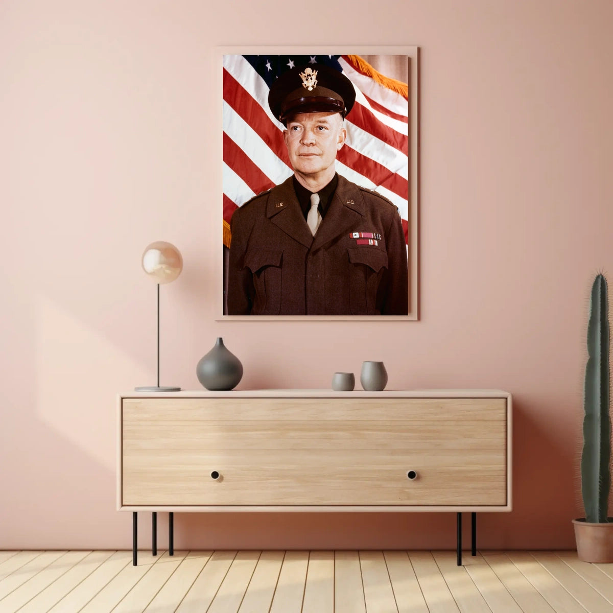 General Eisenhower in U.S. Army Uniform Poster