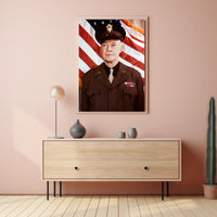 General Eisenhower in U.S. Army Uniform Poster