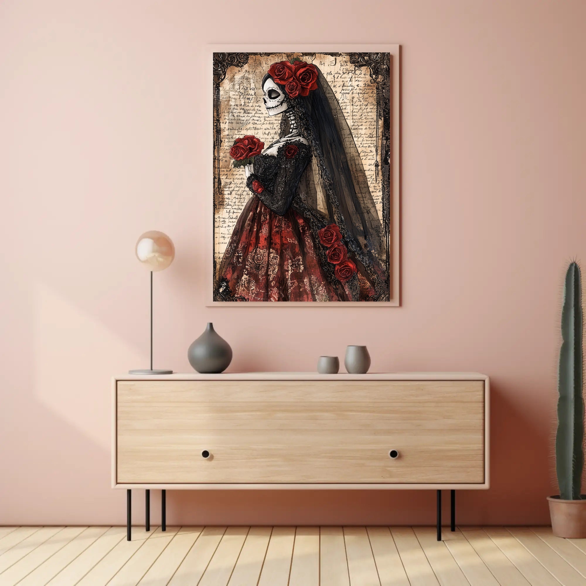 La Catrina Elegance Poster
