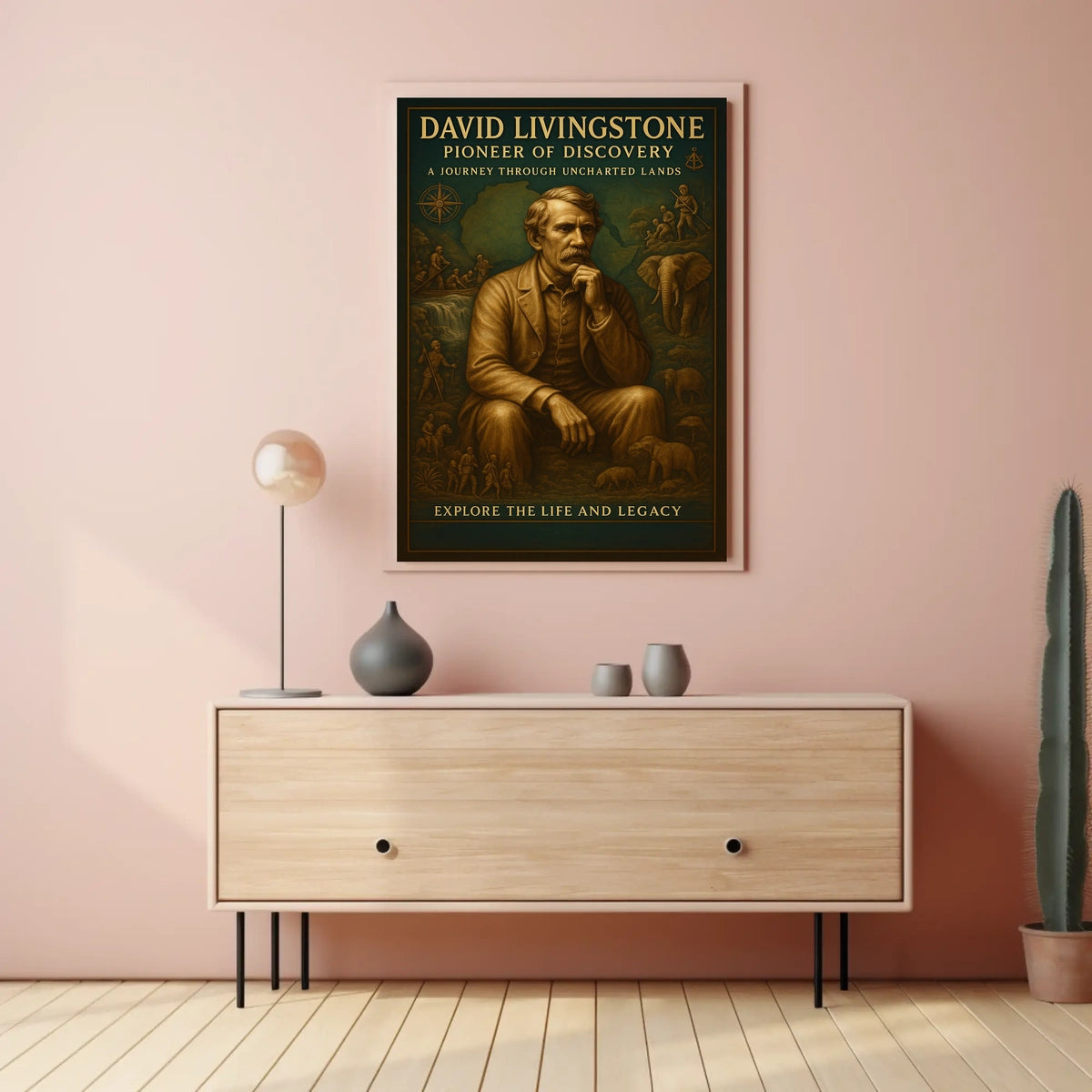 David Livingstone Pioneer of Discovery Poster