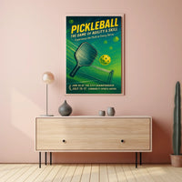 Pickleball Championship Invitation Poster