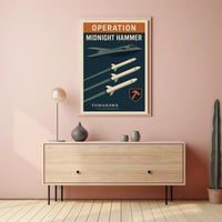 Operation Midnight Hammer Military Propaganda Poster PosterGoat