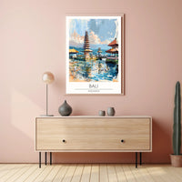 Tranquil Bali Landscape Poster PosterGoat